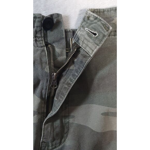 PLUGG‎ Camouflage Cargo Shorts 100% Cotton Mens 42 - Picture 4 of 9